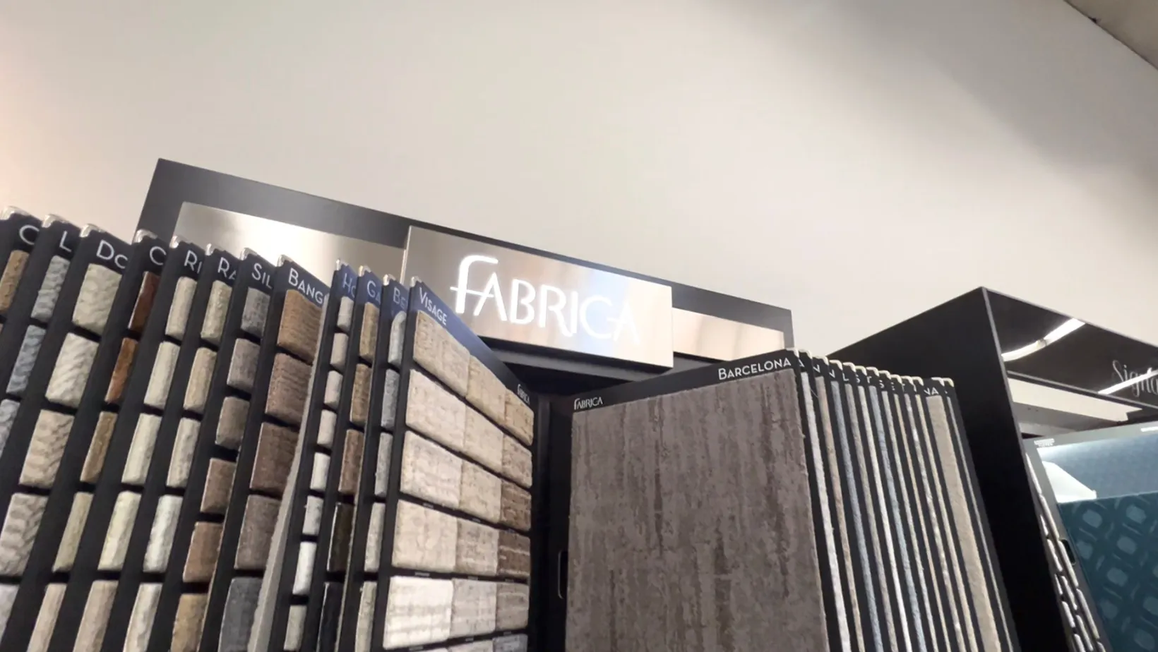 Mohawk carpet sample boards on display at Carpet Depot in Phoenix